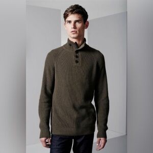 Men’s Lucky Knit Wear Vintage 90’s Green Pullover Sweatshirt Size Large!